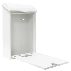 Amig - Boîte aux lettres 2 - 400 x 250 x 100 mm - Acier - Blanc