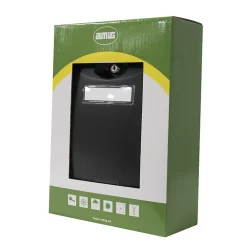Amig - Boîte aux lettres 7 - 345 x 240 x 105 mm - Plastique - Noir
