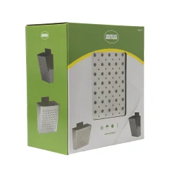 Amig - Boîte publicité 77 - 320 x 360 x 190 mm - Acier inoxydable - Inoxydable