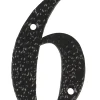 Amig Chiffre Et Lettre Pour Maison-- Chiffres - 4'' - 100 mm - Acier - Noir