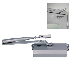 Amig Ferme-Porte-- Ferme-porte 777 - Force 2/3/4 - Aluminium - Argent