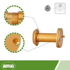 Amig Judas Pour Porte-- Judas optique 3 - 14 35-60 mm - Aluminium - Or