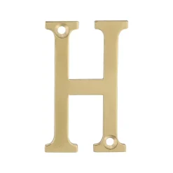 Amig Chiffre Et Lettre Pour Maison-- Lettres laiton - 2'' - 50 mm - Laiton - Poli