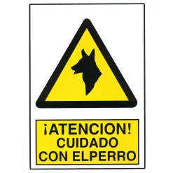 Amig Panneau De Signalisation-- Panneau de danger 10030 - 210 x 300 mm - Polyéthylène