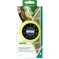 Amig Tube Et Raccord Multicouche-- Programmateur d'arrosage manuel R42 - 60 x 80 mm - ABS + Caoutchouc - Vert pistache-Noir