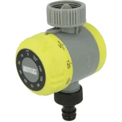 Amig Tube Et Raccord Multicouche-- Programmateur d'arrosage manuel R42 - 60 x 80 mm - ABS + Caoutchouc - Vert pistache-Noir