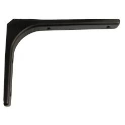 Amig Equerre De Fixation-- Équerre 4 - 200 x 150 mm (8'' x 6'') - Aluminium - Noir