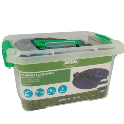 Amig Tube Et Raccord Multicouche-- Tuyau extensible 2072 - 15 m - Bleu