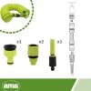 Amig - Tuyau spirale R39 - 15 m - Caoutchouc EVA - Vert pistache