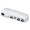 Iotronic Amplificateur Tv-Amplificateur intérieur TV 2 sorties, UHF/VHF - Fiche coaxiale
