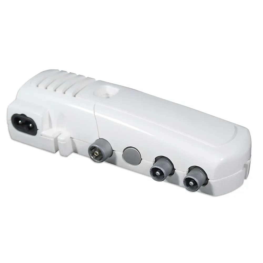 Iotronic Amplificateur Tv-Amplificateur intérieur TV 2 sorties, UHF/VHF - Fiche coaxiale