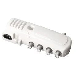 Iotronic Amplificateur Tv-Amplificateur intérieur TV 4 sorties, UHF/VHF - Fiche F