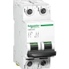 Schneider Electric A9n61539 Disjoncteur Courant Continu Dc - 2p - 63a - Courbe C - à Vis - Schneider C60h-dc