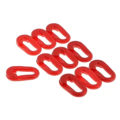 Wilmart Anneau de jonction Diam 5.5 mm par 10 pour chaîne de signalisation -