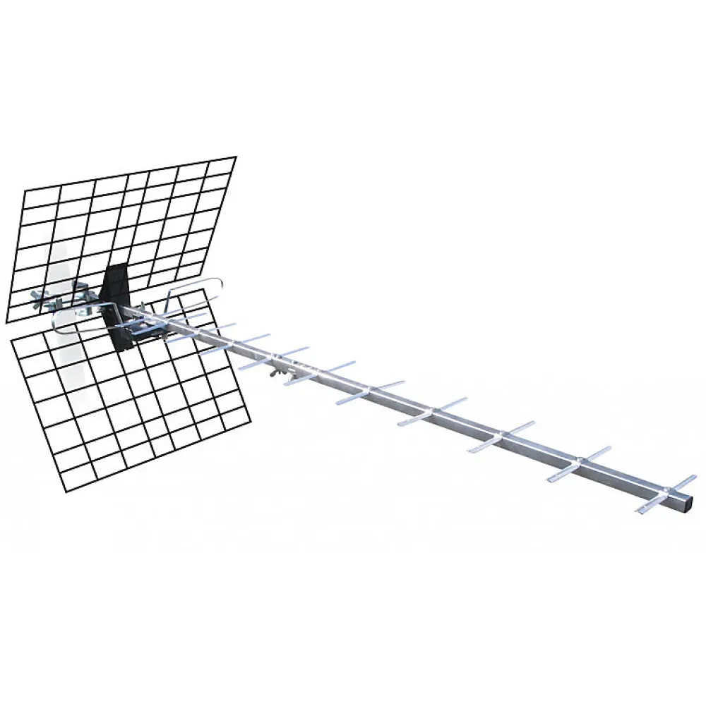 Metronic Antenne, Parabole Et Fixation-Antenne d'extérieur 20 dB à fiche F