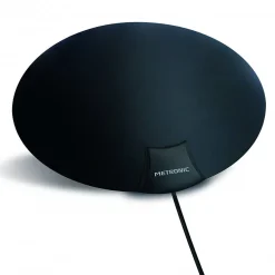 Metronic Antenne d'intérieur XP 88 4K UHD - 694 MHz - noire et blanche