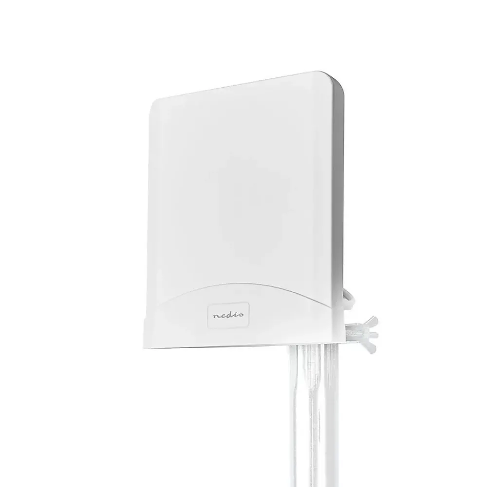 Nedis Antenne 5G 4G 3G Intérieur ou extérieur 698-5000 MHz Blanc