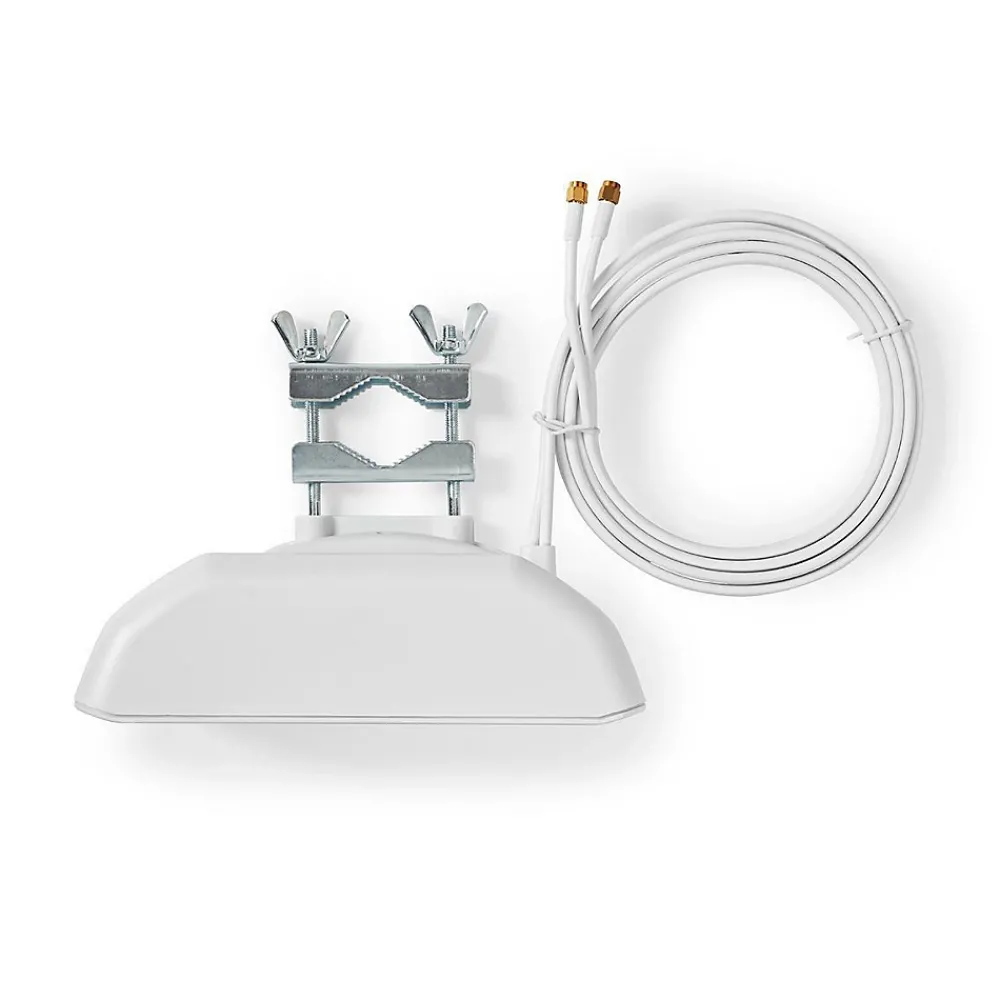 Nedis Antenne 5G 4G 3G Intérieur ou extérieur 698-5000 MHz Blanc