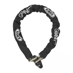 Abus Cadenas, Antivol-Antivol de chaîne monobloc - - 1480/120 - Maillons 14 mm - Gainage tissu - Cylindre XPlus
