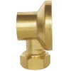 Somatherm for you Robinet D'Arrêt-Applique écrou à collet battu Ø14 mm laiton