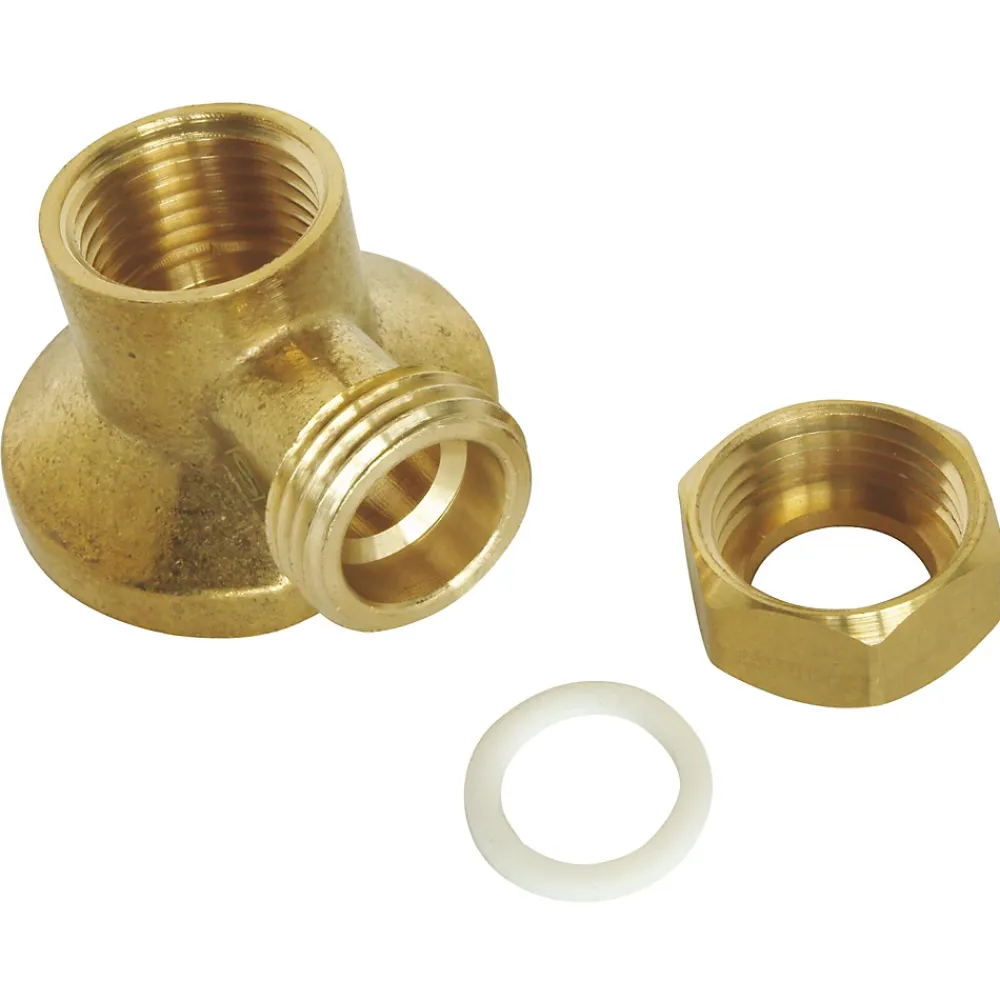 Somatherm for you Robinet D'Arrêt-Applique écrou à collet battu Ø14 mm laiton