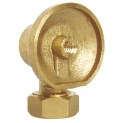 Somatherm for you Robinet D'Arrêt-Applique écrou à collet battu Ø14 mm laiton