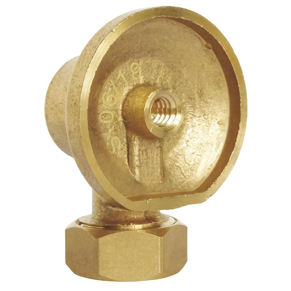 Somatherm for you Robinet D'Arrêt-Applique écrou à collet battu Ø14 mm laiton