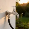 Diall Applique murale pour robinet 15/21 chromé