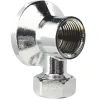 Somatherm for you Alimentation Pour Machine À Laver-Applique murale simple pour fixation et alimentation de robinet de machine à laver, tube cuivre Ø12mm Sortie Femelle 1/2"