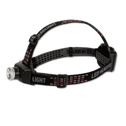Velamp Lampe Frontale-ARGO ZOOM EVO: lampe frontale LED 400lm avec zoom et feu arrière