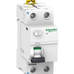 Schneider Electric A9r12240 - Interrupteur Différentiel Bipolaire 100ma - 40a - Type Ac - Schneider Acti9 Iid - 2 Modules