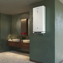 Ariston Chauffe-Eau Électrique|Chauffe-Eau Ariston-Velis Pro DRY WIFI chauffe-eau mural plat 80L 27.5 cm réf. 3100953