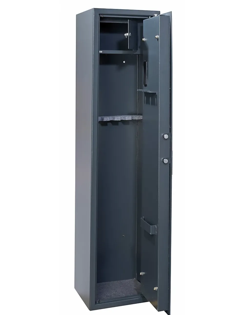 Thirard Armoire à fusils Cardiff, fermeture électronique à code, 2 pênes, capacité de 5 fusils -