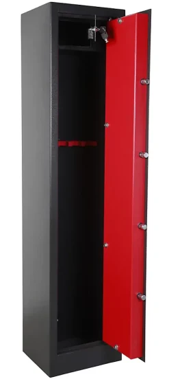 Technosafe Armoire À Fusils-Armoire à fusils à clé TCH/5, capacité 5 fusils -