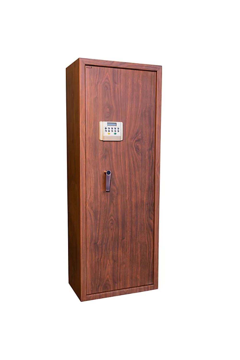 Technosafe Armoire à fusils à code aspect bois TLE/10, capacité 10 fusils -