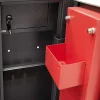 Nature Pro Armoire À Fusils-Armoire à 5 Fusils en Acier avec Coffre Intérieur Coffre-fort pour Armes à Feu
