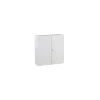 Ide Armoire électrique En Métal étanche Ip55 - 1400x1000x400 - 2 Portes - Plaque Fournie - Argenta