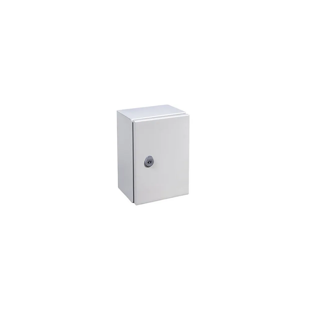Ide Armoire électrique En Métal étanche Ip66 - 400x300x200 - Plaque Fournie - Argenta