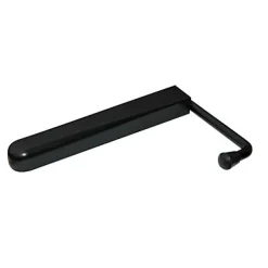 Afbat Arrêt volet PVC noir ø12 mm l.250mm