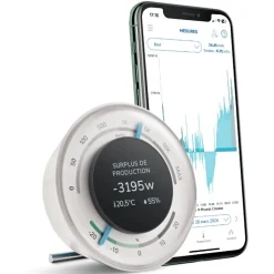 Prise Programmable-Assistant économie d'énergie Ecojoko avec capteur