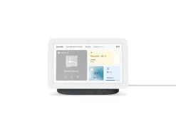 Google Nest Assistant Vocal-Assistant vocal Hub 2ème génération anthracite