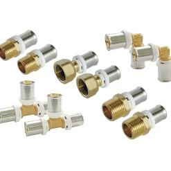 Somatherm for you Assortiment raccord droit à sertir tube multicouche Ø16 mm 10 pièces
