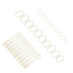 Diall Accessoire De Corde, Câble Et Chaîne-Assortiments de 30 bracelets élastiques