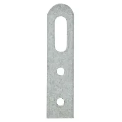 Diall Ferrure-4 attaches-éléments Acier zingué l. 20 x H. 50 mm