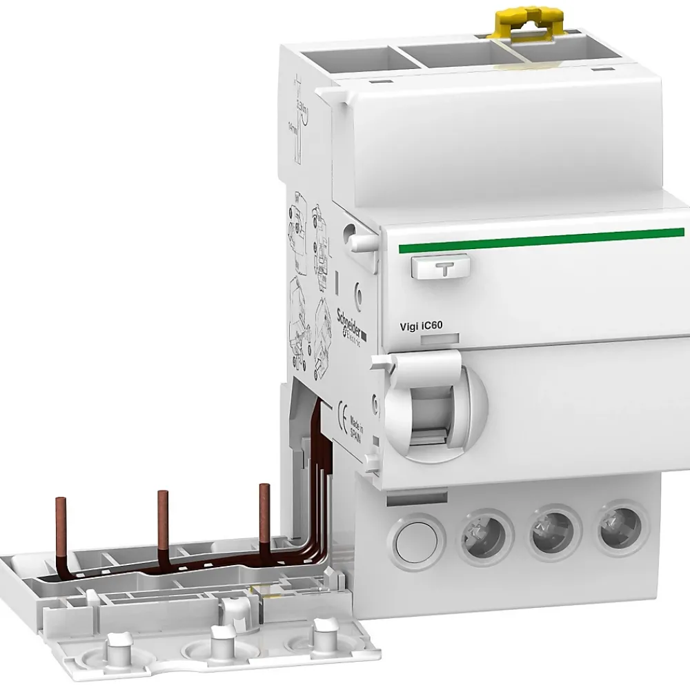 Schneider Electric Interrupteur Et Disjoncteur Différentiel-A9v41325 Bloc Différentiel 30ma Triphasé 3p 25a Type Ac - Schneider Vigi Ic60