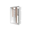 Atole Bac d'encastrement pour GTL en acier blanc - 2 Travées 13 modules - H. 779 mm