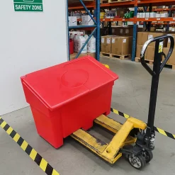 Plast'Up Rotomoulage Extincteur Et Couverture Anti-Feu|Détecteur De Fumée, Gaz Et Protection Incendie-Bac à sable incendie/ à sel de déneigement 140l