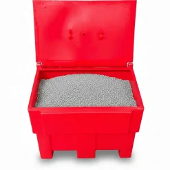 Plast'Up Rotomoulage Extincteur Et Couverture Anti-Feu|Détecteur De Fumée, Gaz Et Protection Incendie-Bac à sable incendie/ à sel de déneigement 300l- lot de 6