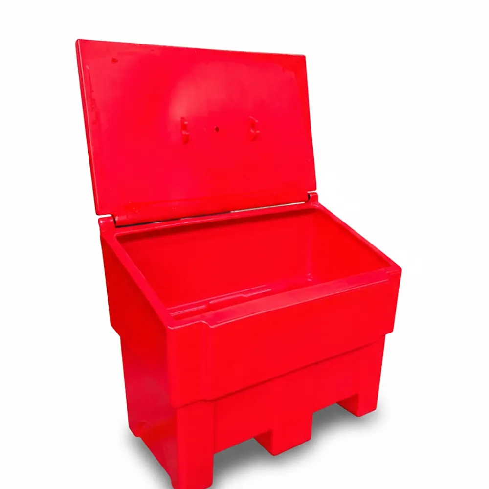 Plast'Up Rotomoulage Extincteur Et Couverture Anti-Feu|Détecteur De Fumée, Gaz Et Protection Incendie-Bac à sable incendie/ à sel de déneigement 300l- lot de 6