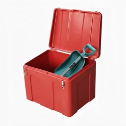 Plast'Up Rotomoulage Extincteur Et Couverture Anti-Feu|Détecteur De Fumée, Gaz Et Protection Incendie-Bac à sable incendie/ à sel de déneigement 200l- lot de 6